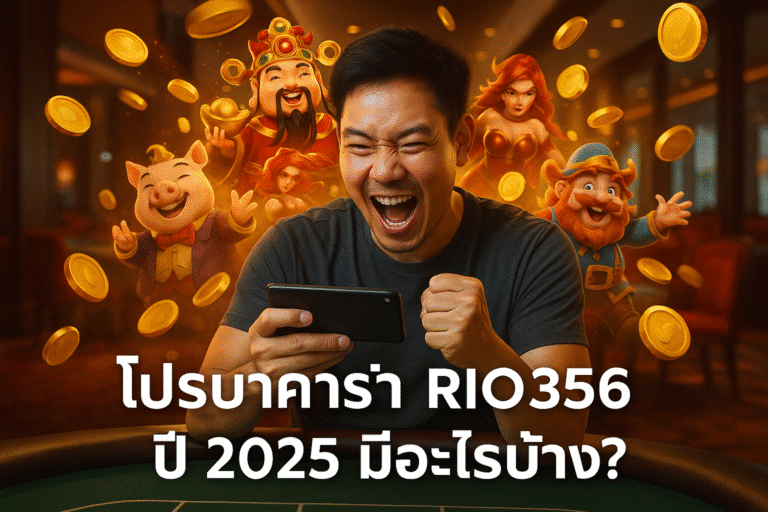 โปรบาคาร่า RIO356 ปี 2025 มีอะไรบ้าง?