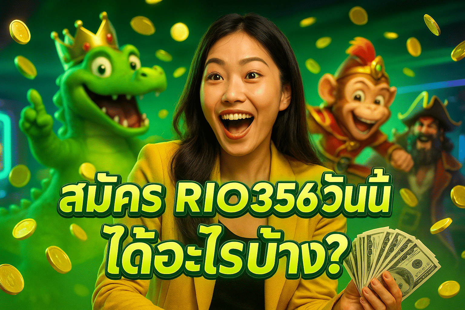 สมัคร RIO356 วันนี้ ได้อะไรบ้าง?