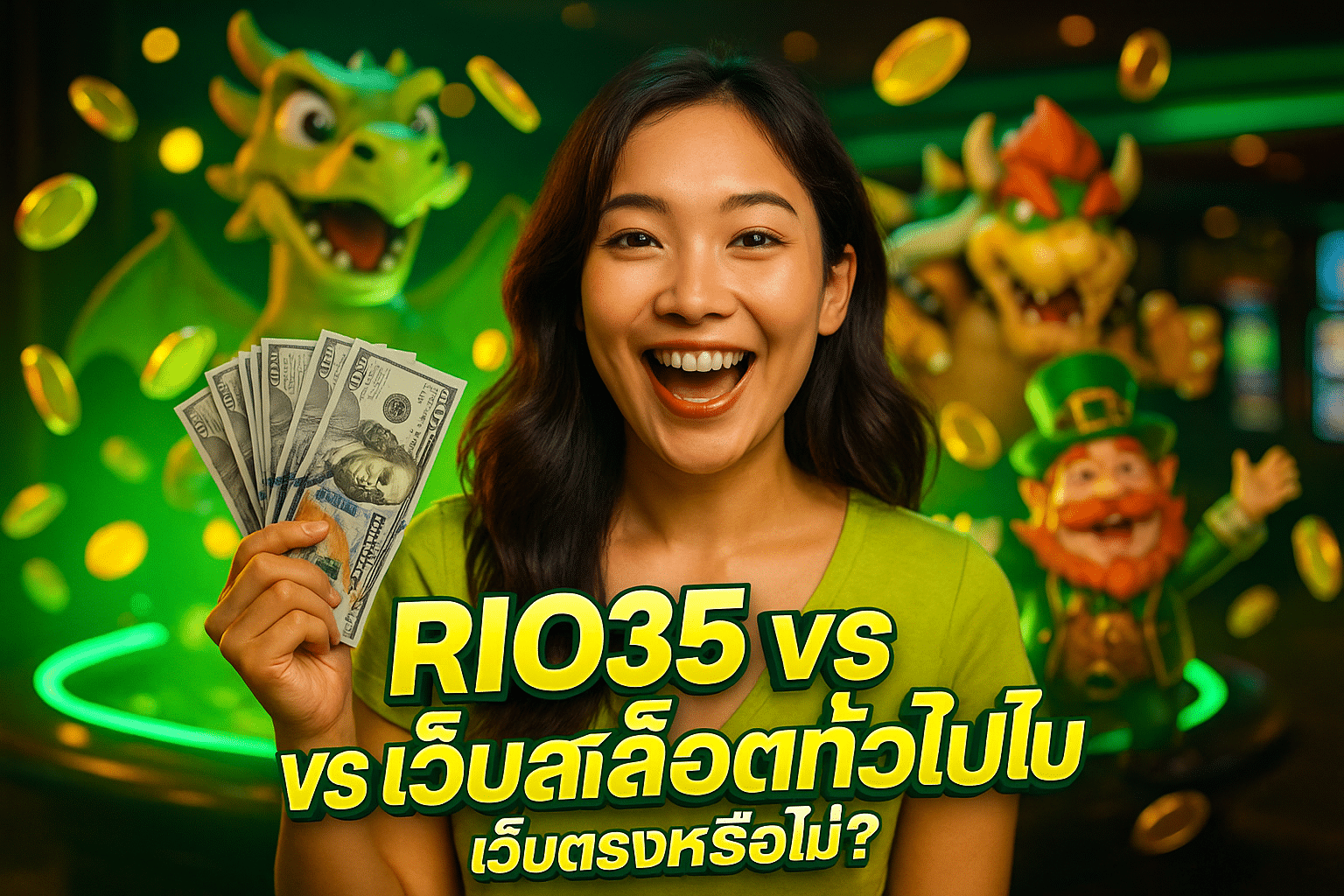 RIO356 vs เว็บสล็อตทั่วไป เว็บตรงหรือไม่?