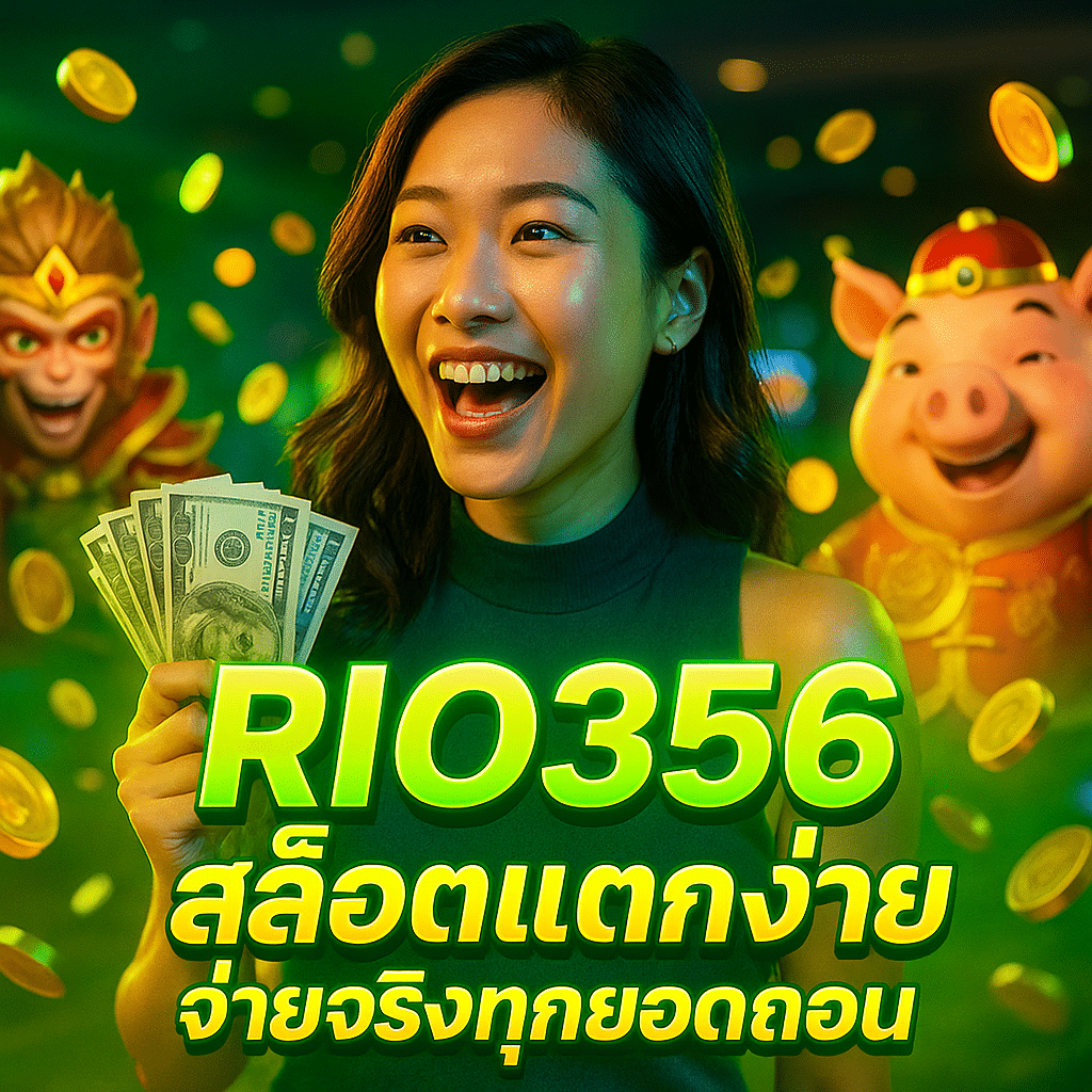 RIO356 สล็อตแตกง่าย จ่ายจริงทุกยอดถอน
